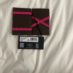 MZ Wallace Brown Cardholder Crosby slim GWP